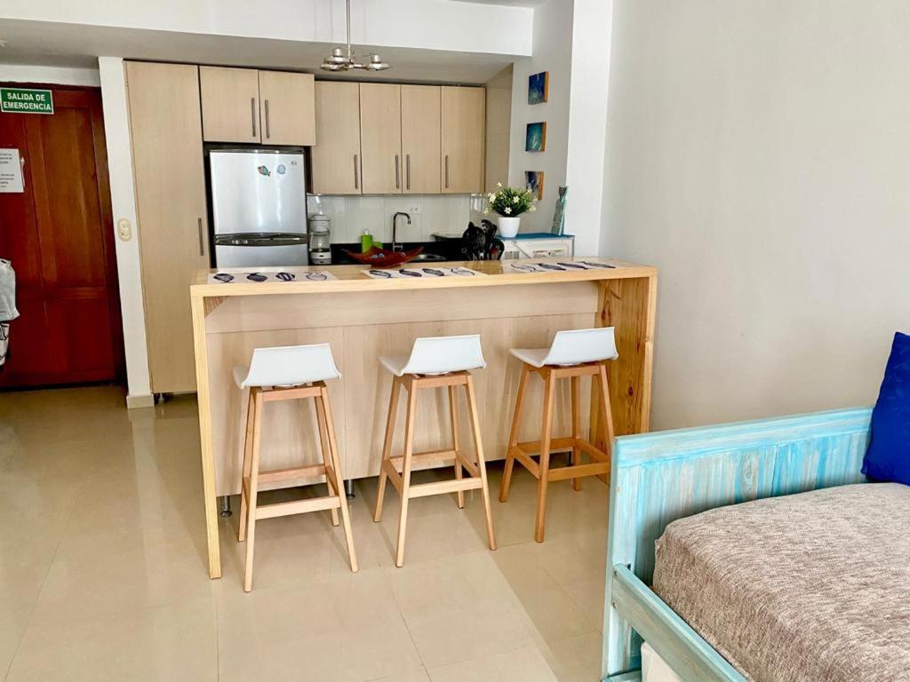 Apartamento Edificio Bahia Fragata Сан-Андрес Экстерьер фото